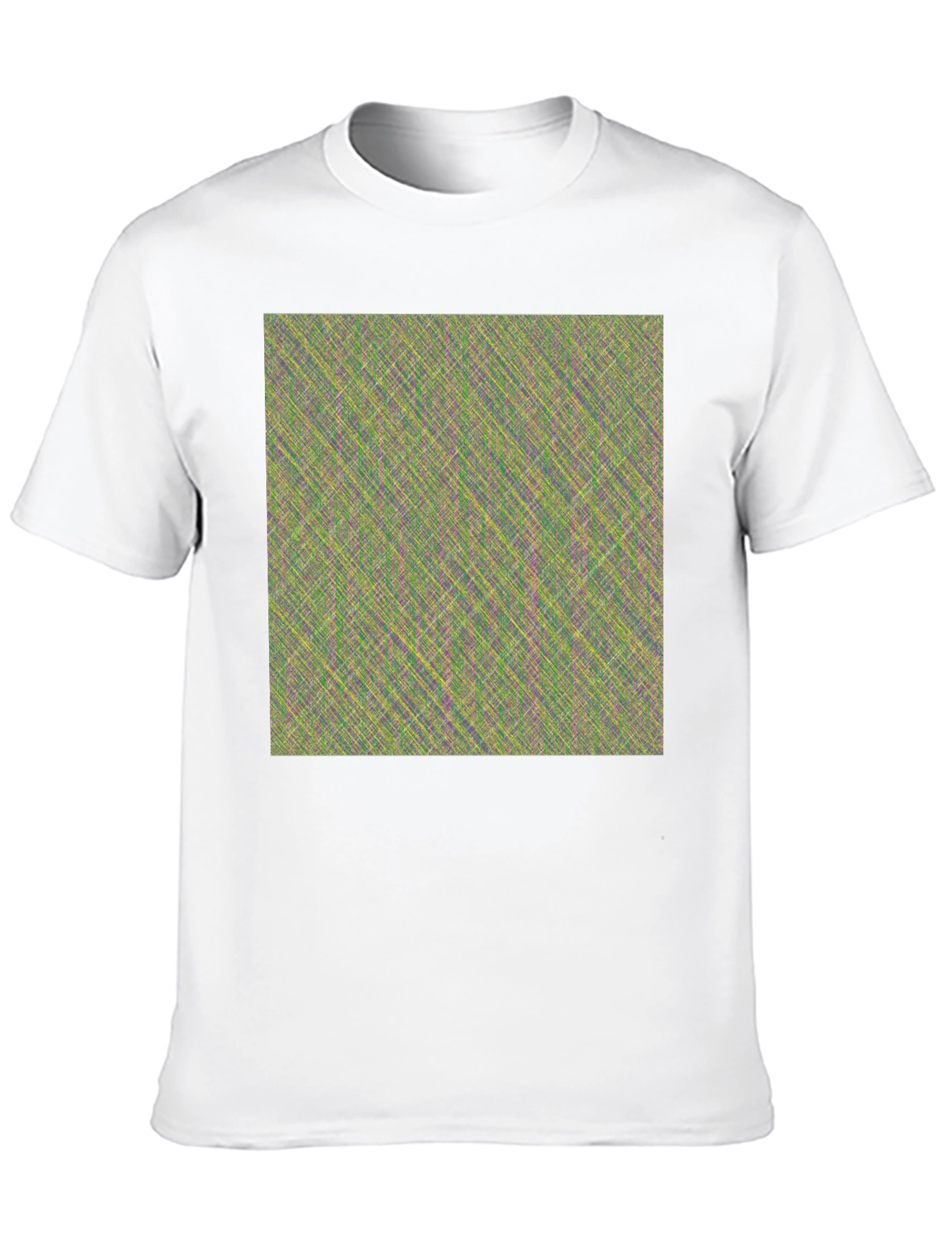 Abstract Pattern Crew Neck T-Shirt