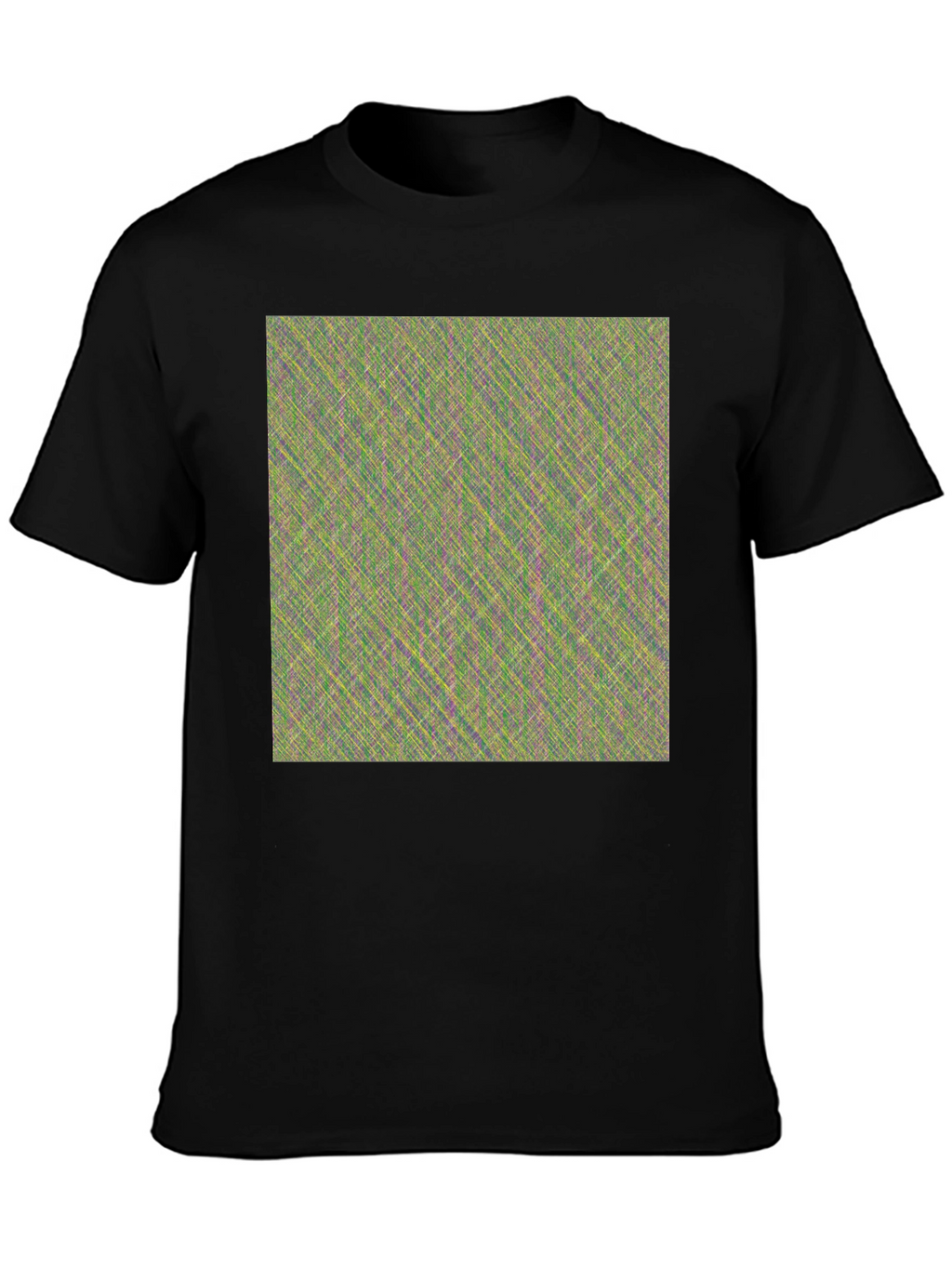 Abstract Pattern Crew Neck T-Shirt