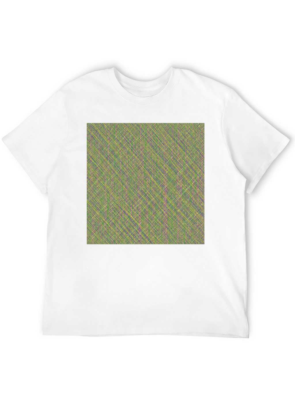 Abstract Pattern Crew Neck T-Shirt