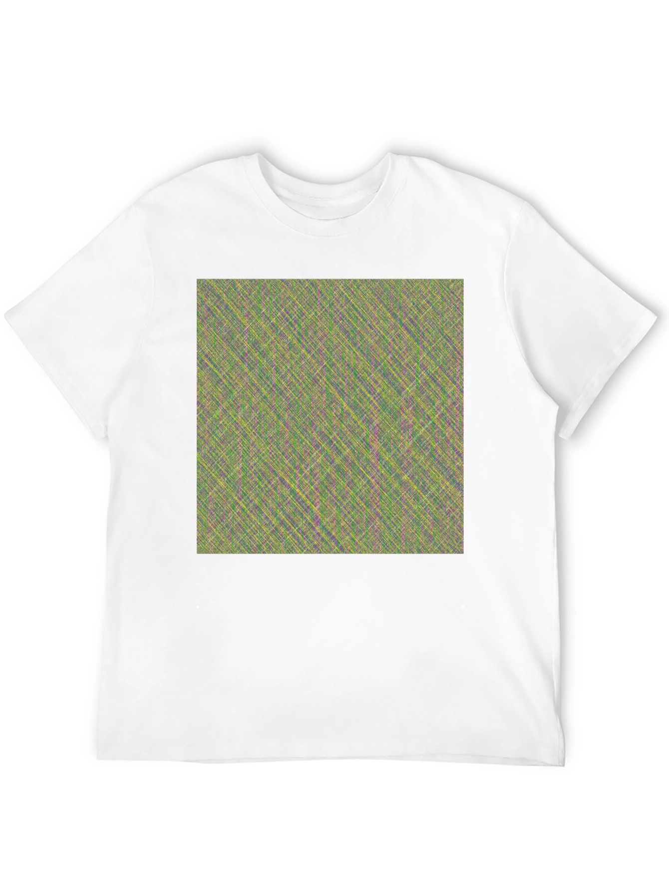 Abstract Pattern Crew Neck T-Shirt