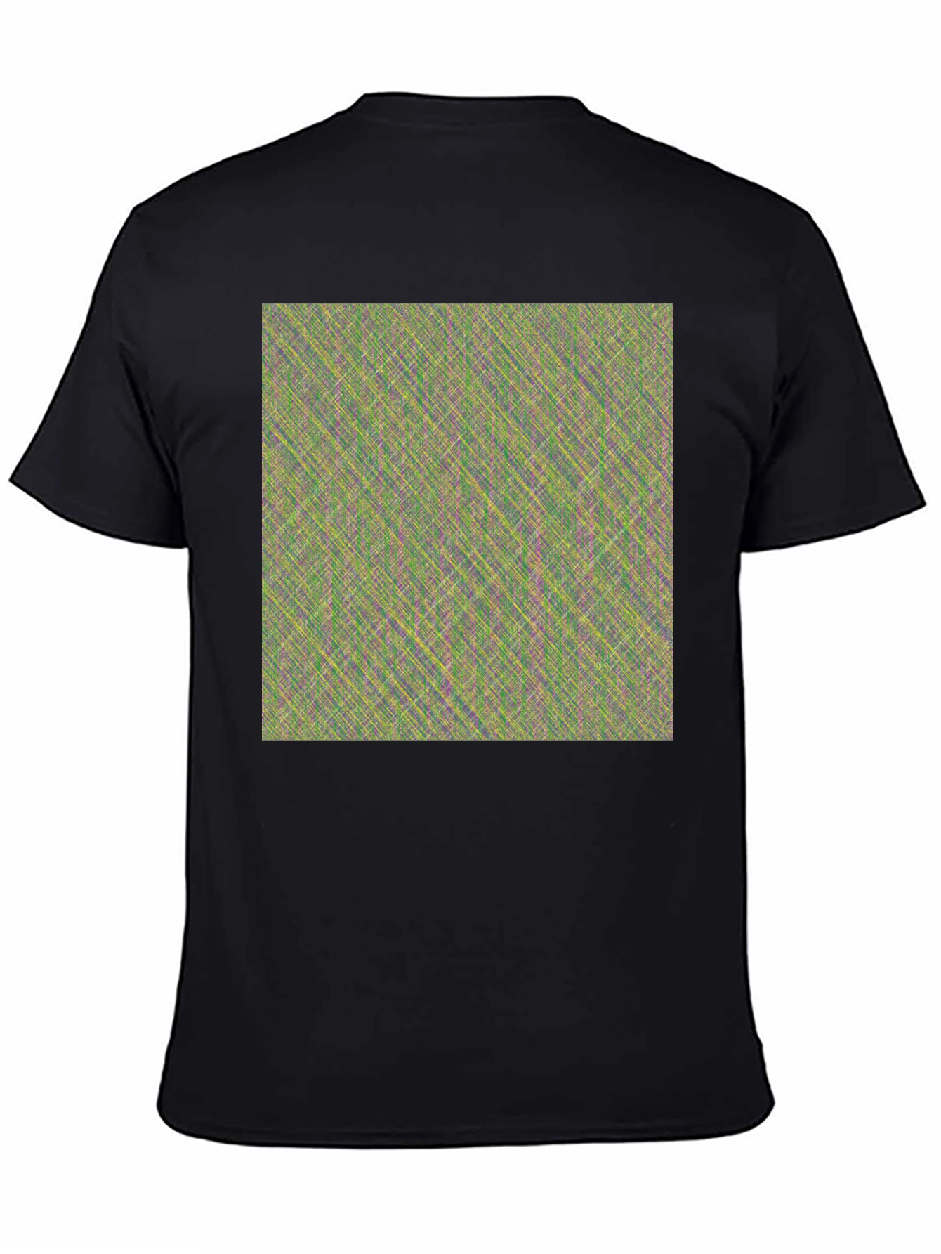 Abstract Pattern Crew Neck T-Shirt