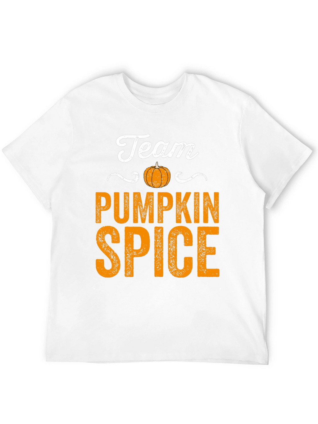 Team Pumpkin Spice Black Graphic Tee