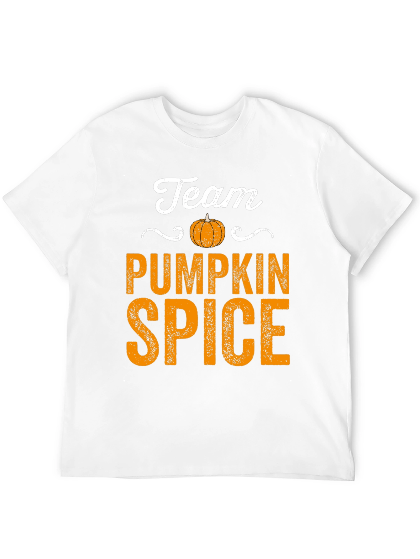 Team Pumpkin Spice Black Graphic Tee