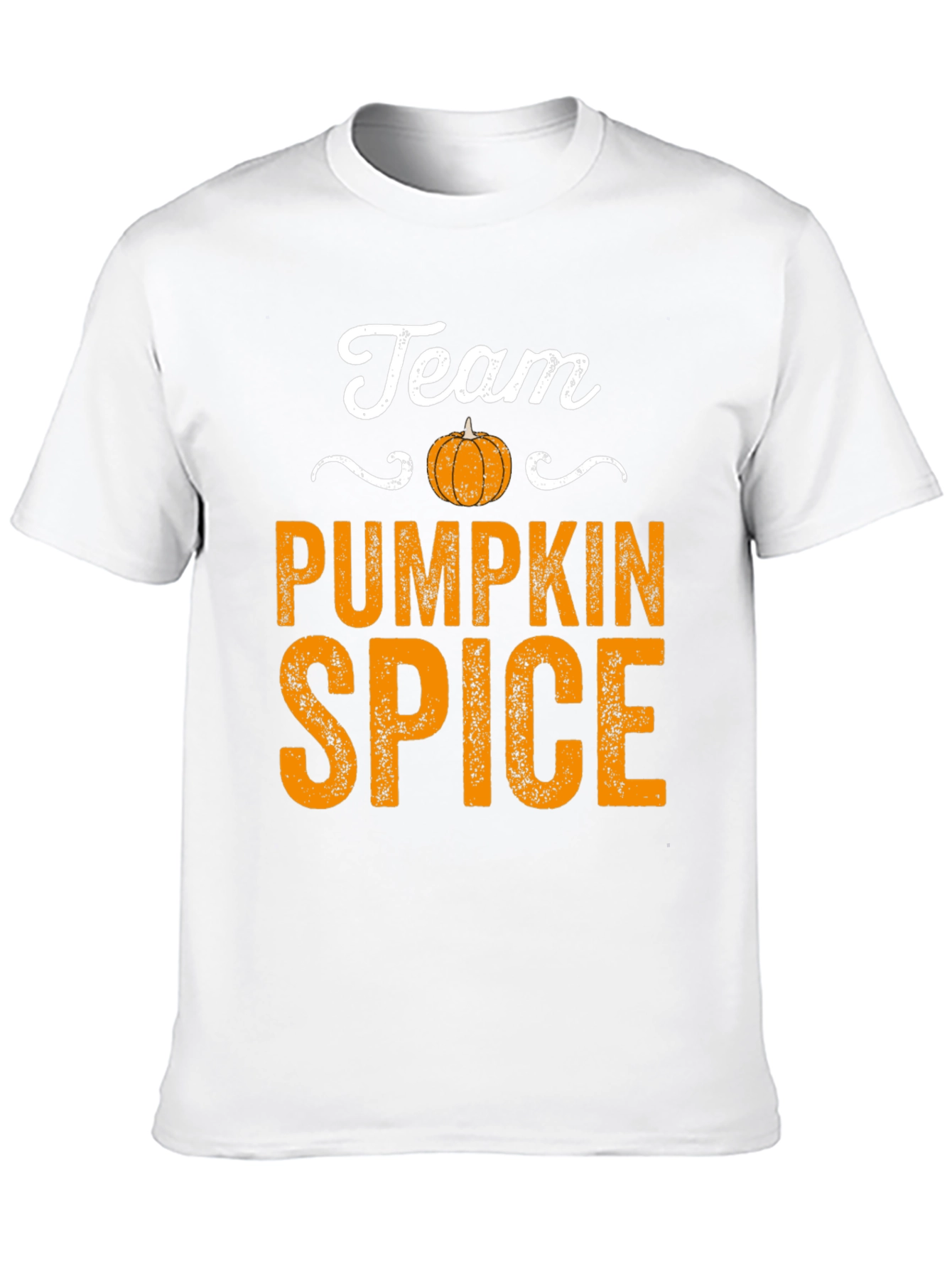Team Pumpkin Spice Black Graphic Tee