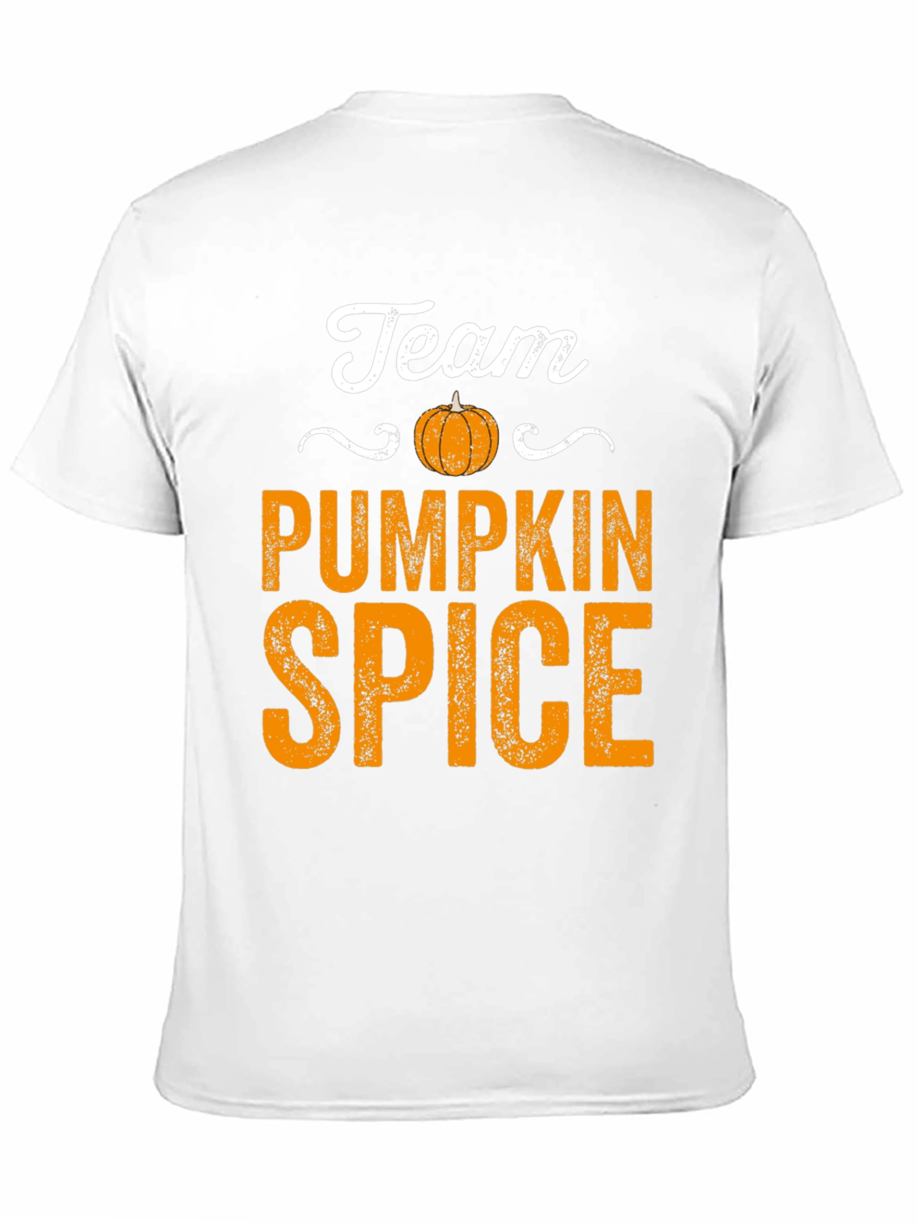 Team Pumpkin Spice Black Graphic Tee