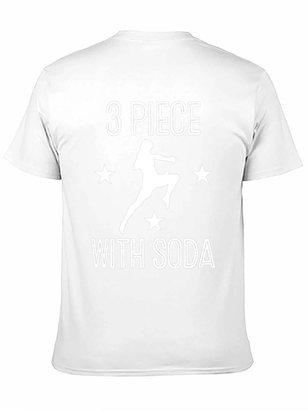 3 Piece With Soda Black Graphic Tee