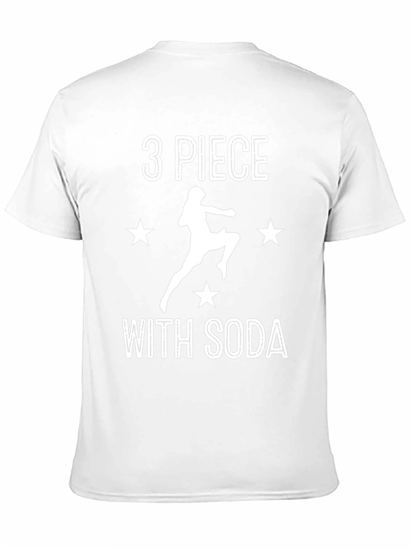 3 Piece With Soda Black Graphic Tee
