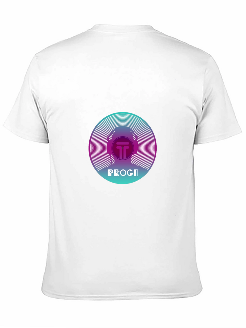 Progi Graphic Tee - Retro Vinyl Design