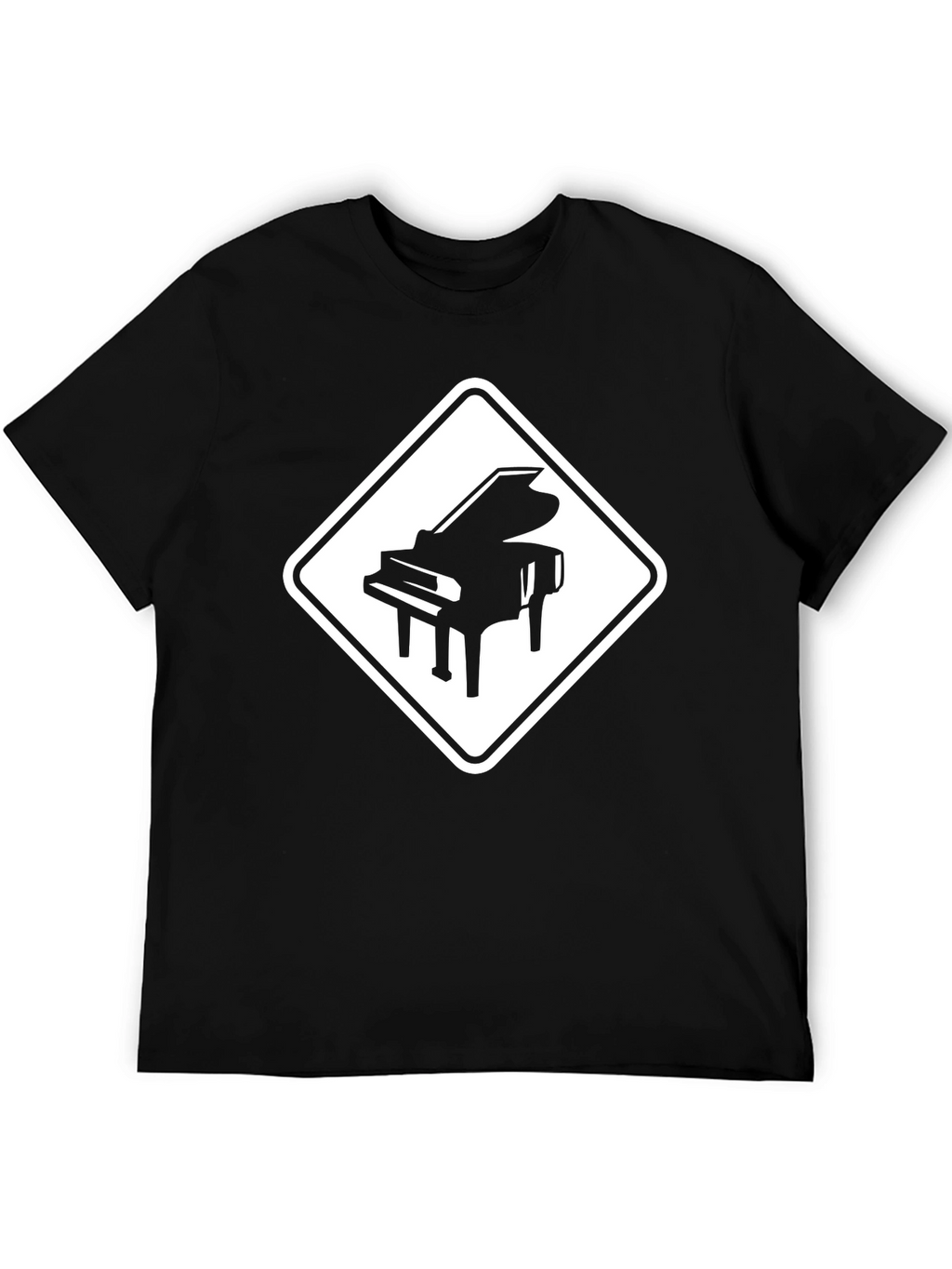 Piano Crossing T-Shirt - Musician Tee