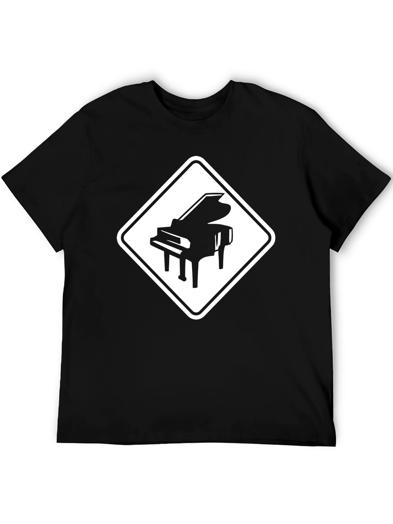 Piano Crossing T-Shirt - Musician Tee
