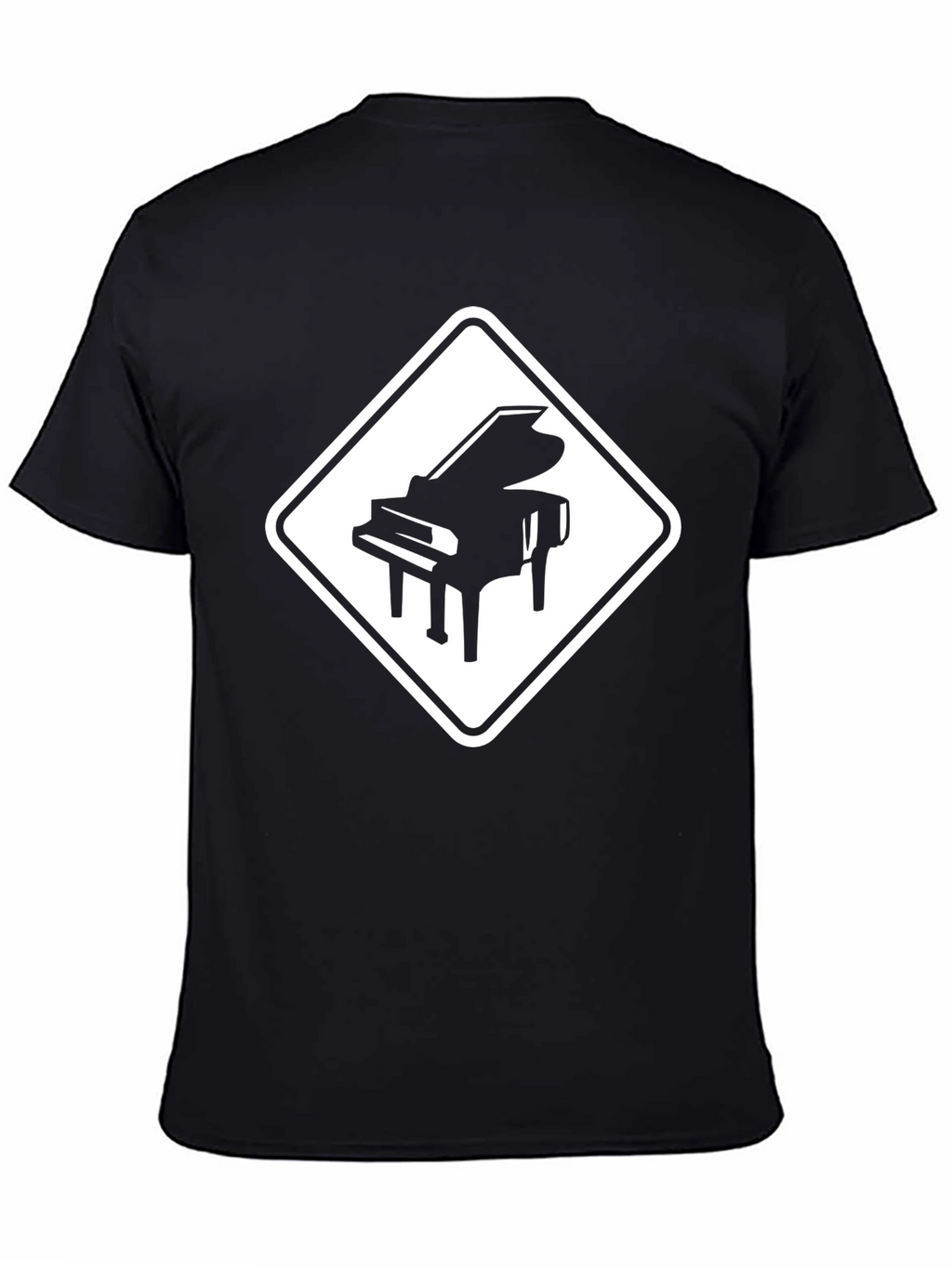 Piano Crossing T-Shirt - Musician Tee