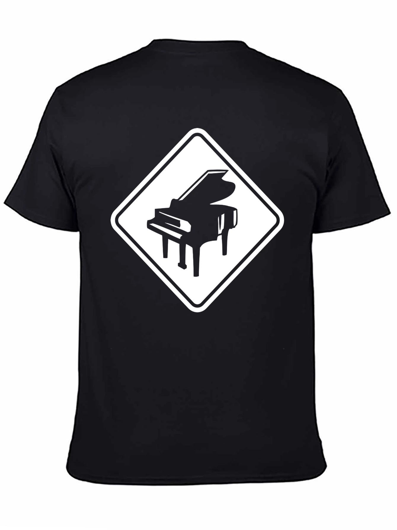 Piano Crossing T-Shirt - Musician Tee