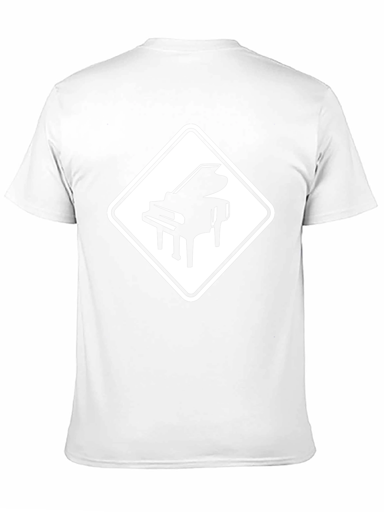 Piano Crossing T-Shirt - Musician Tee