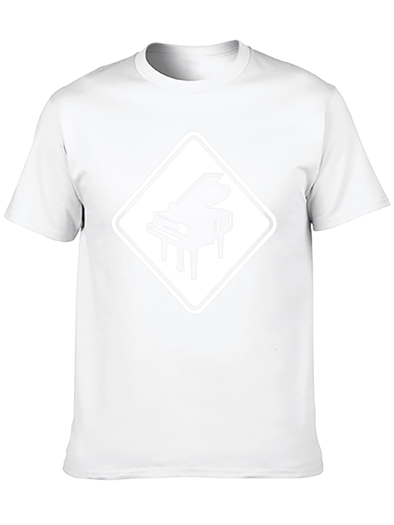 Piano Crossing T-Shirt - Musician Tee