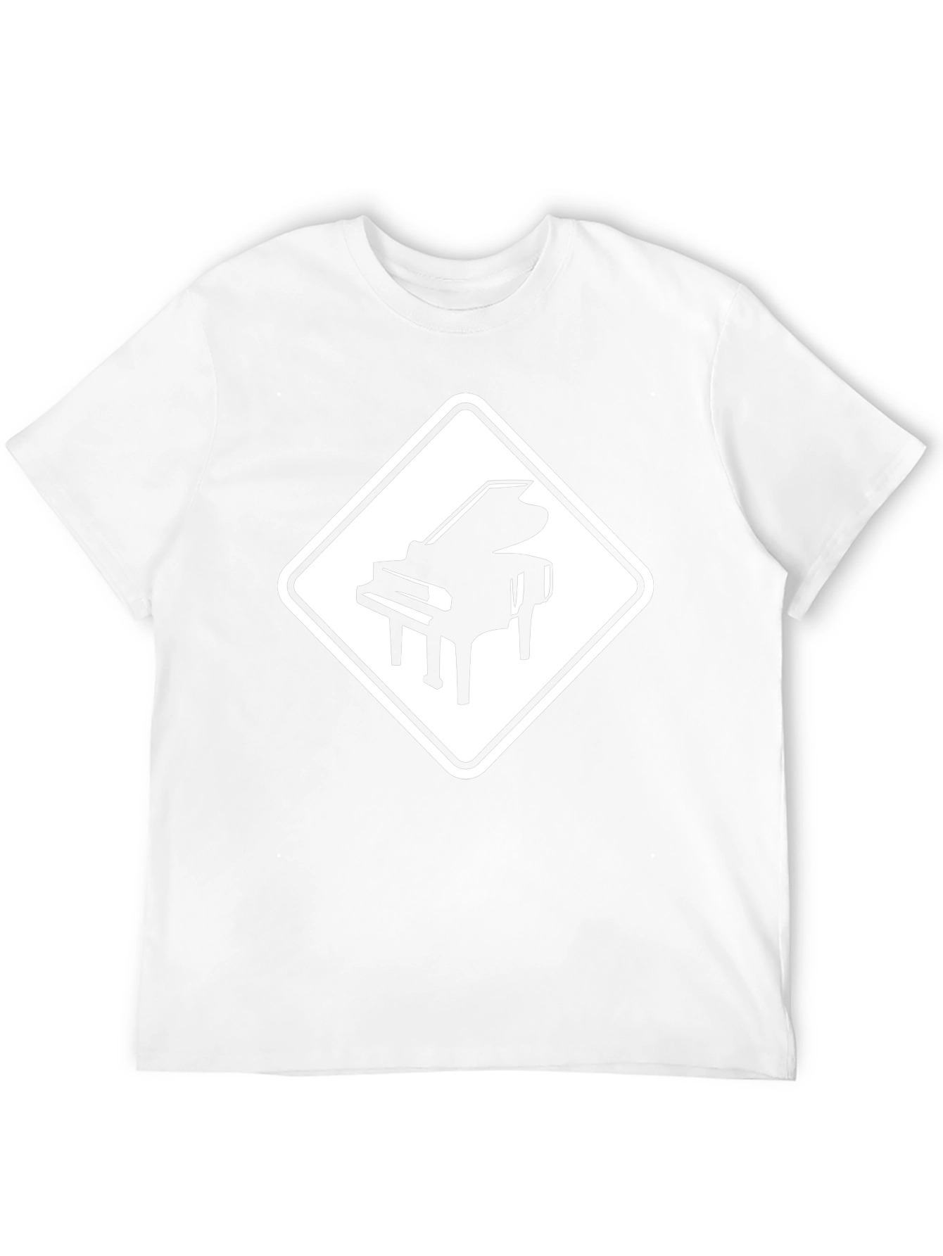 Piano Crossing T-Shirt - Musician Tee