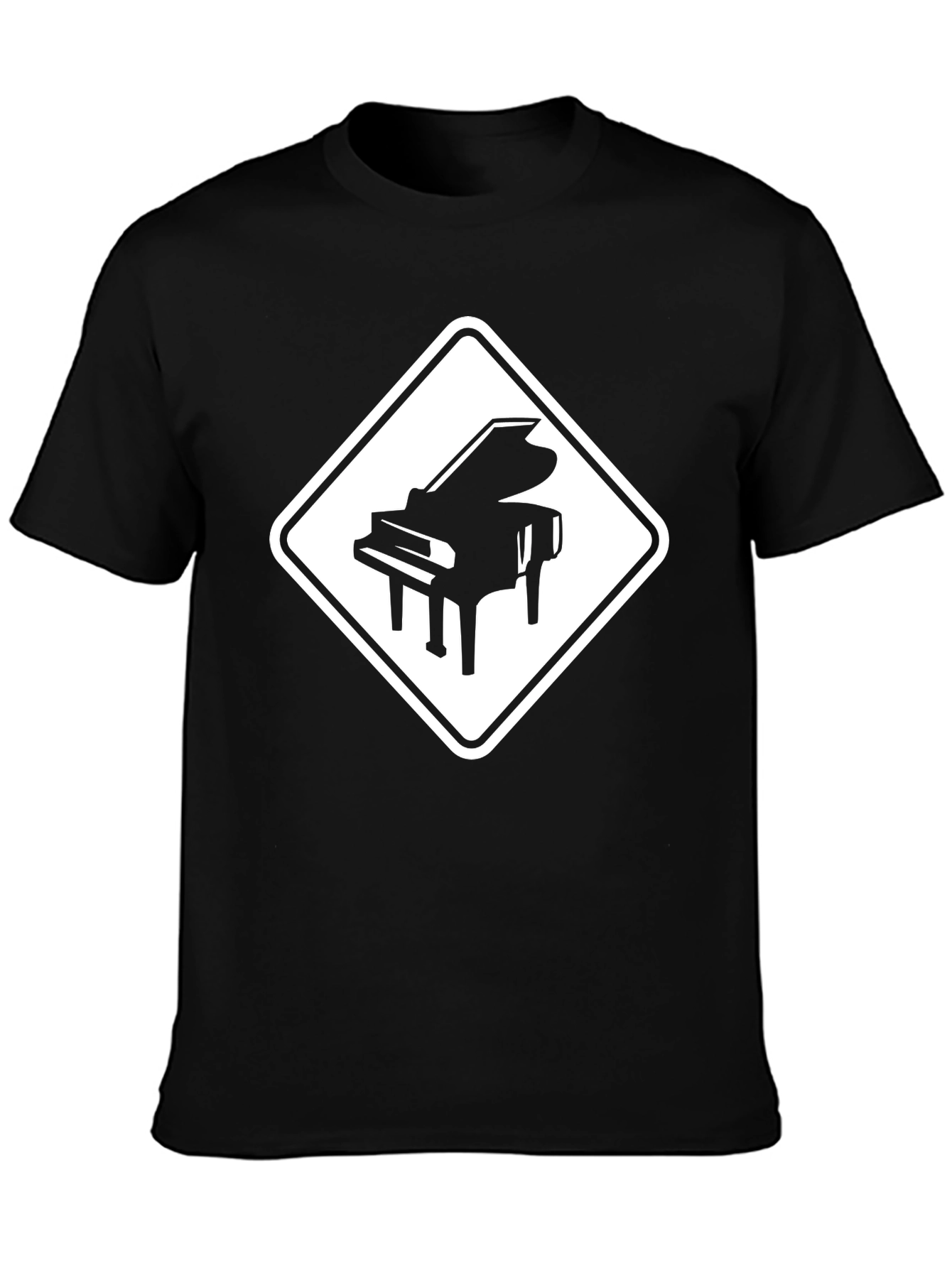 Piano Crossing T-Shirt - Musician Tee