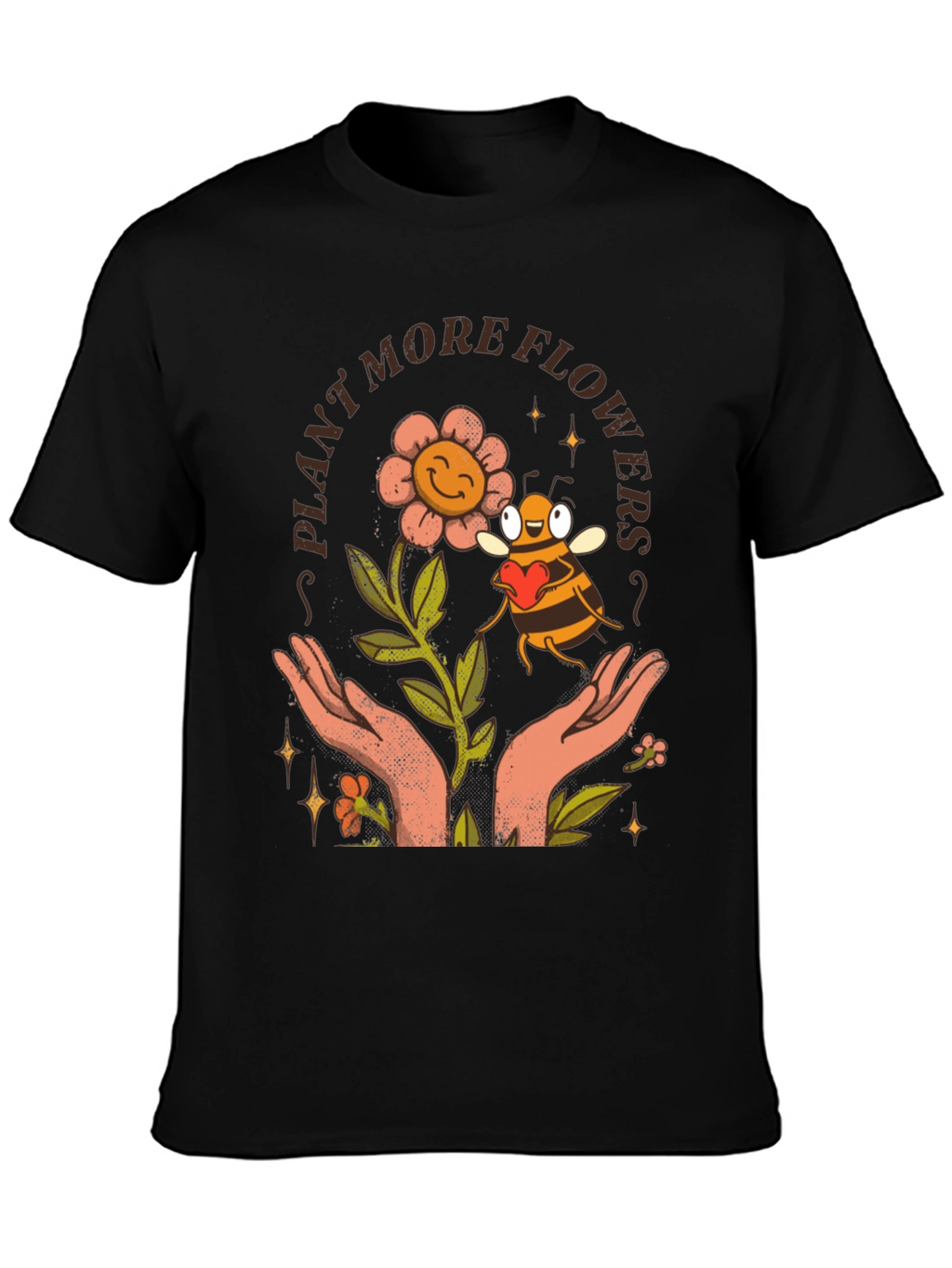 Plant More Flowers Graphic Tee