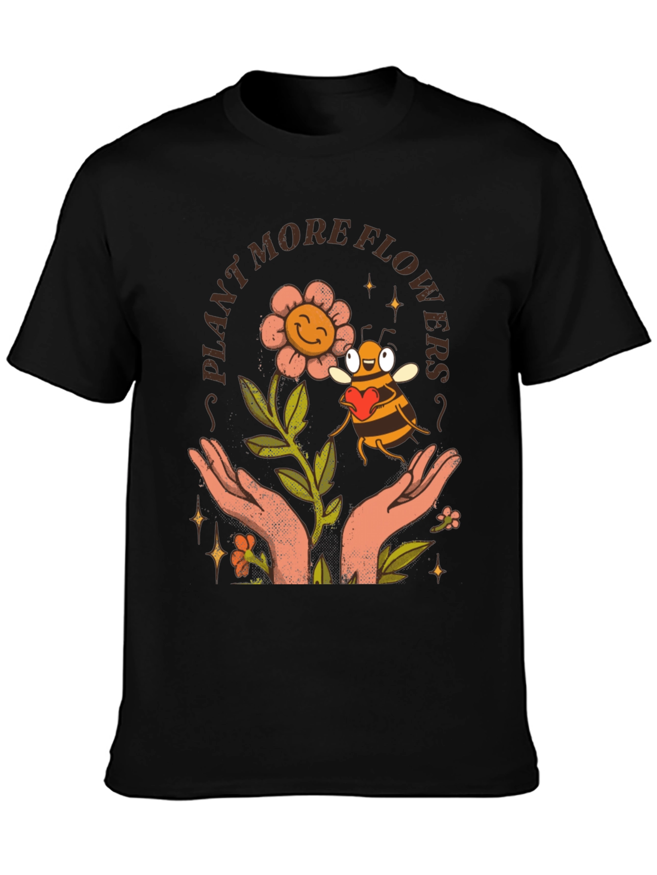 Plant More Flowers Graphic Tee