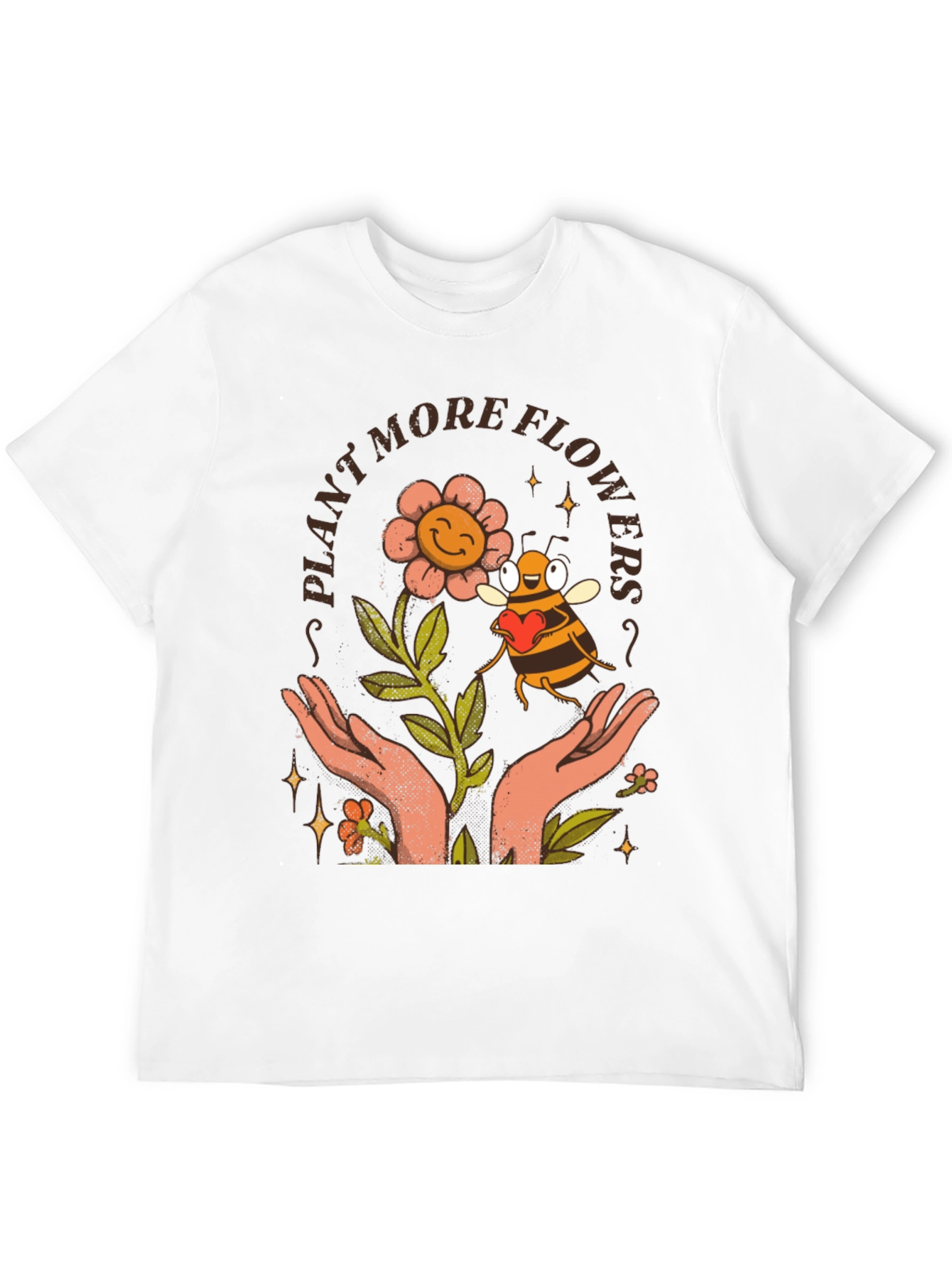 Plant More Flowers Graphic Tee