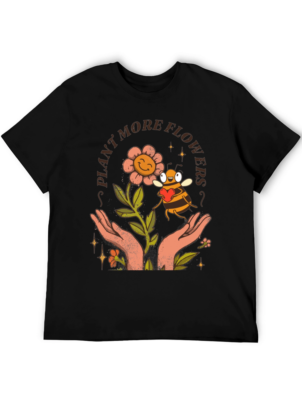 Plant More Flowers Graphic Tee