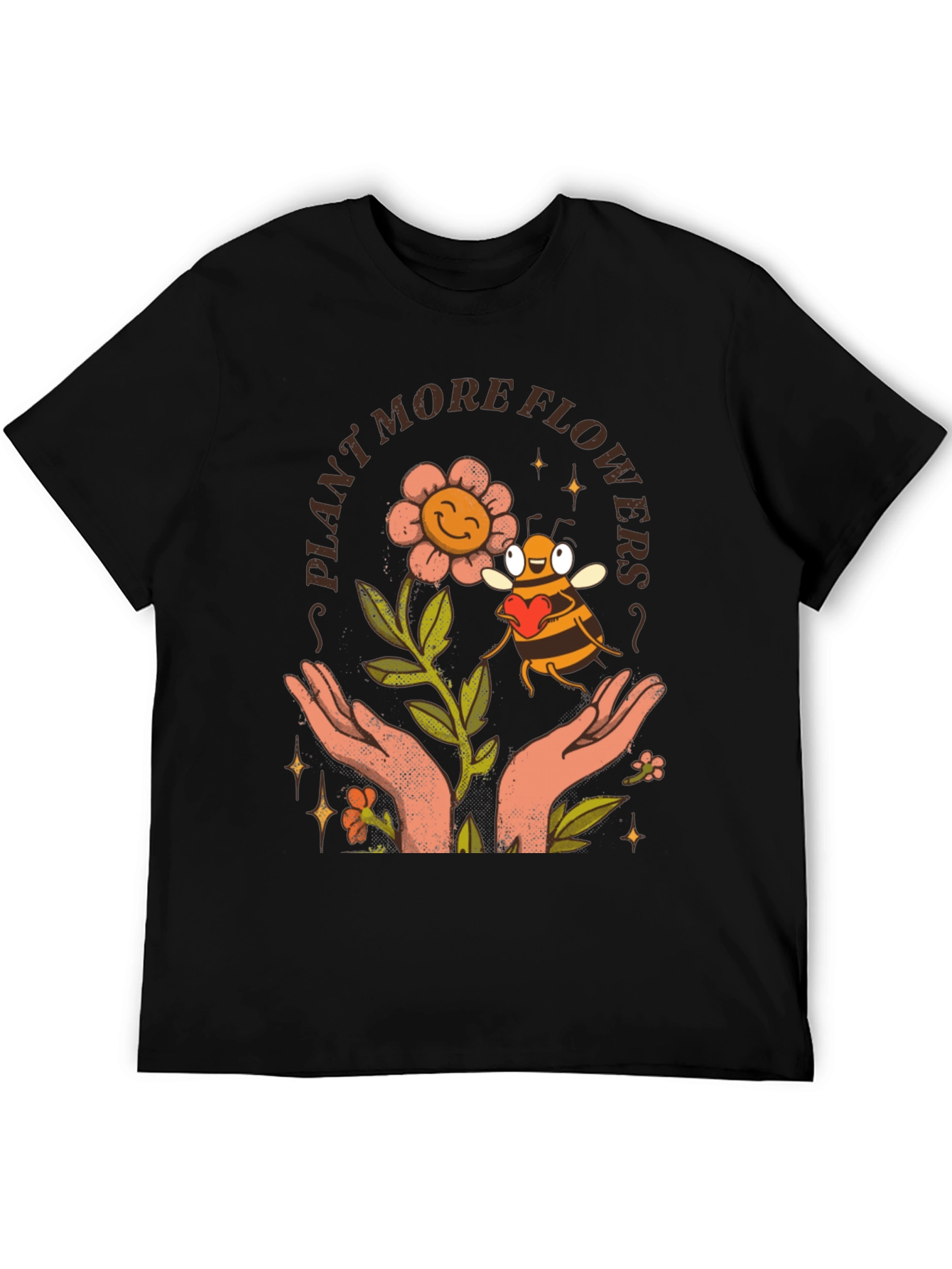 Plant More Flowers Graphic Tee