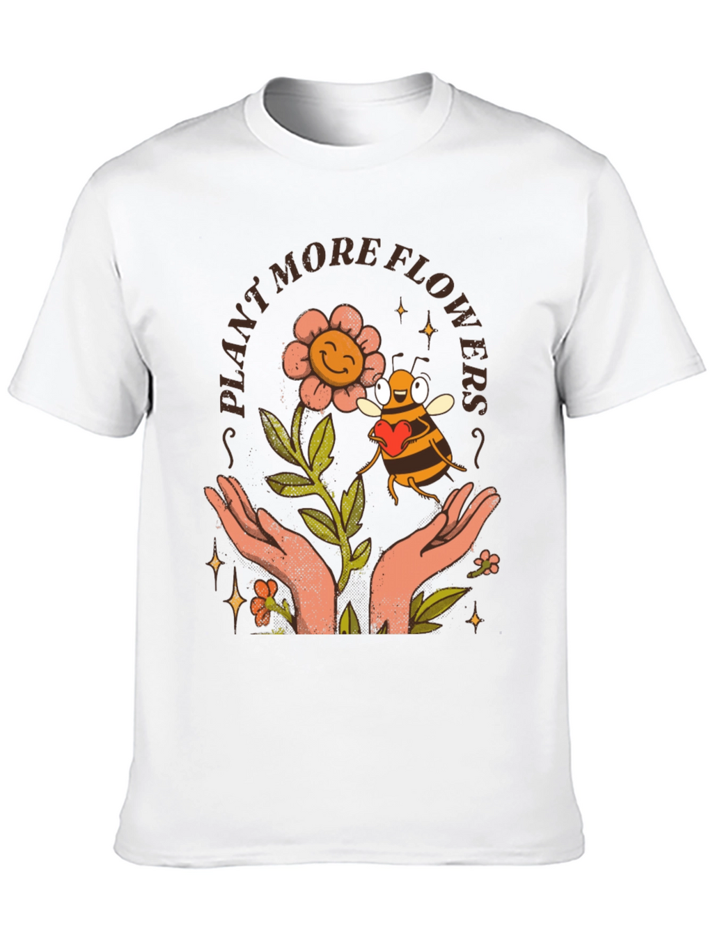 Plant More Flowers Graphic Tee