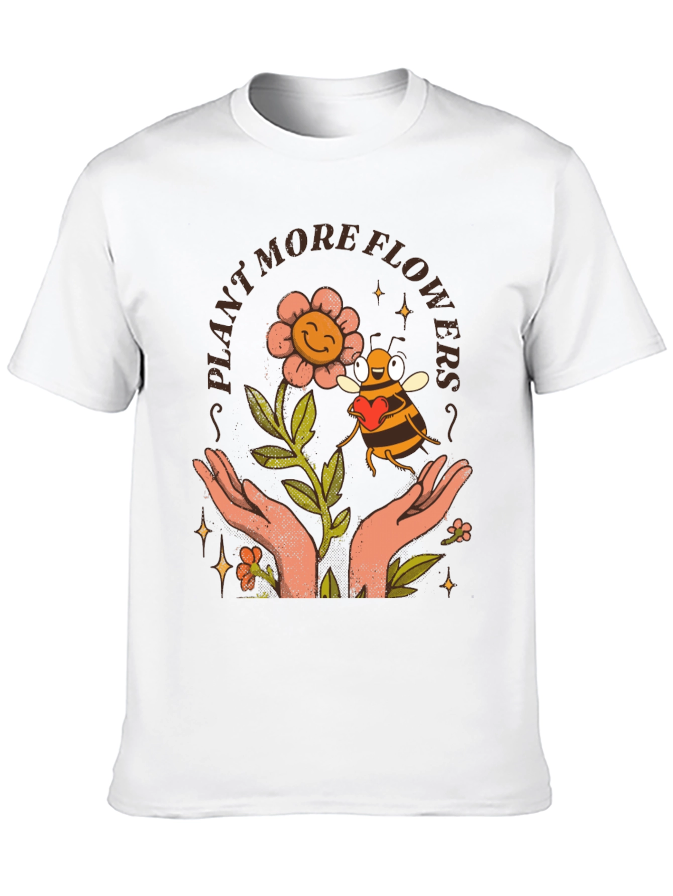 Plant More Flowers Graphic Tee