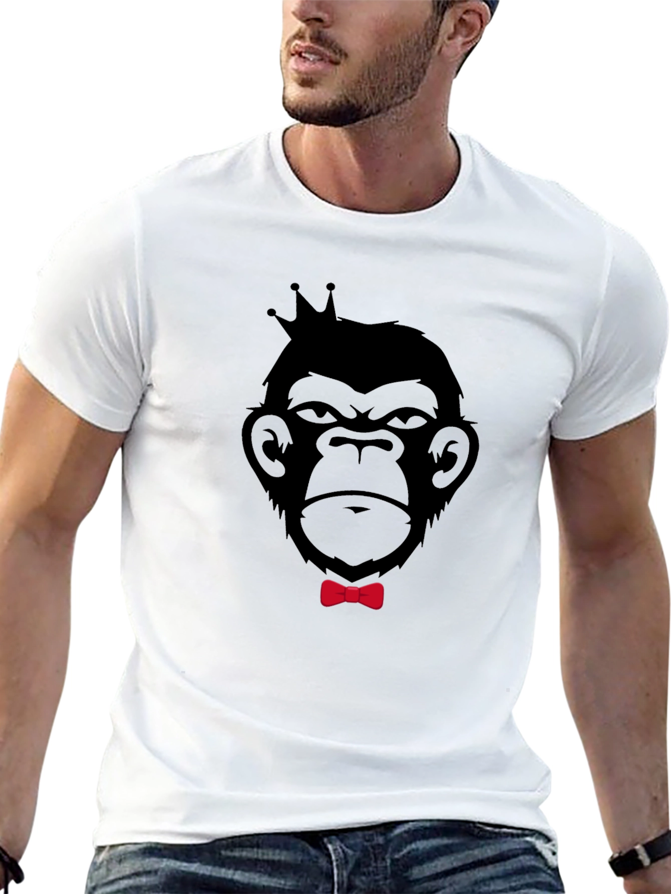 King Kong Bowtie Graphic T-Shirt