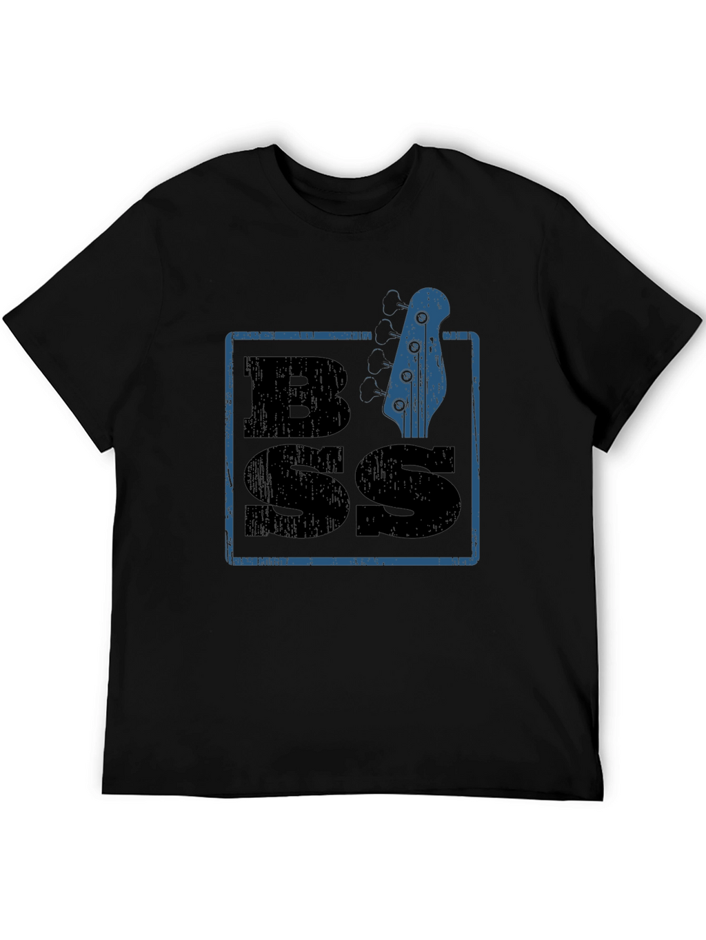 Bass Guitar T-Shirt - Black