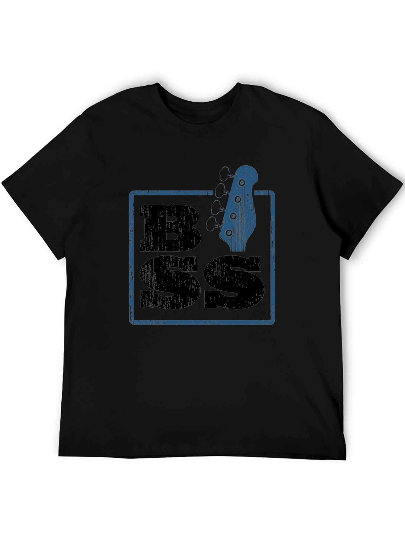 Bass Guitar T-Shirt - Black