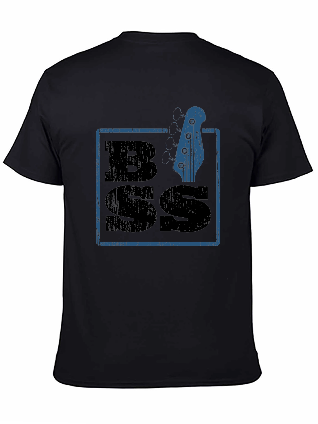 Bass Guitar T-Shirt - Black