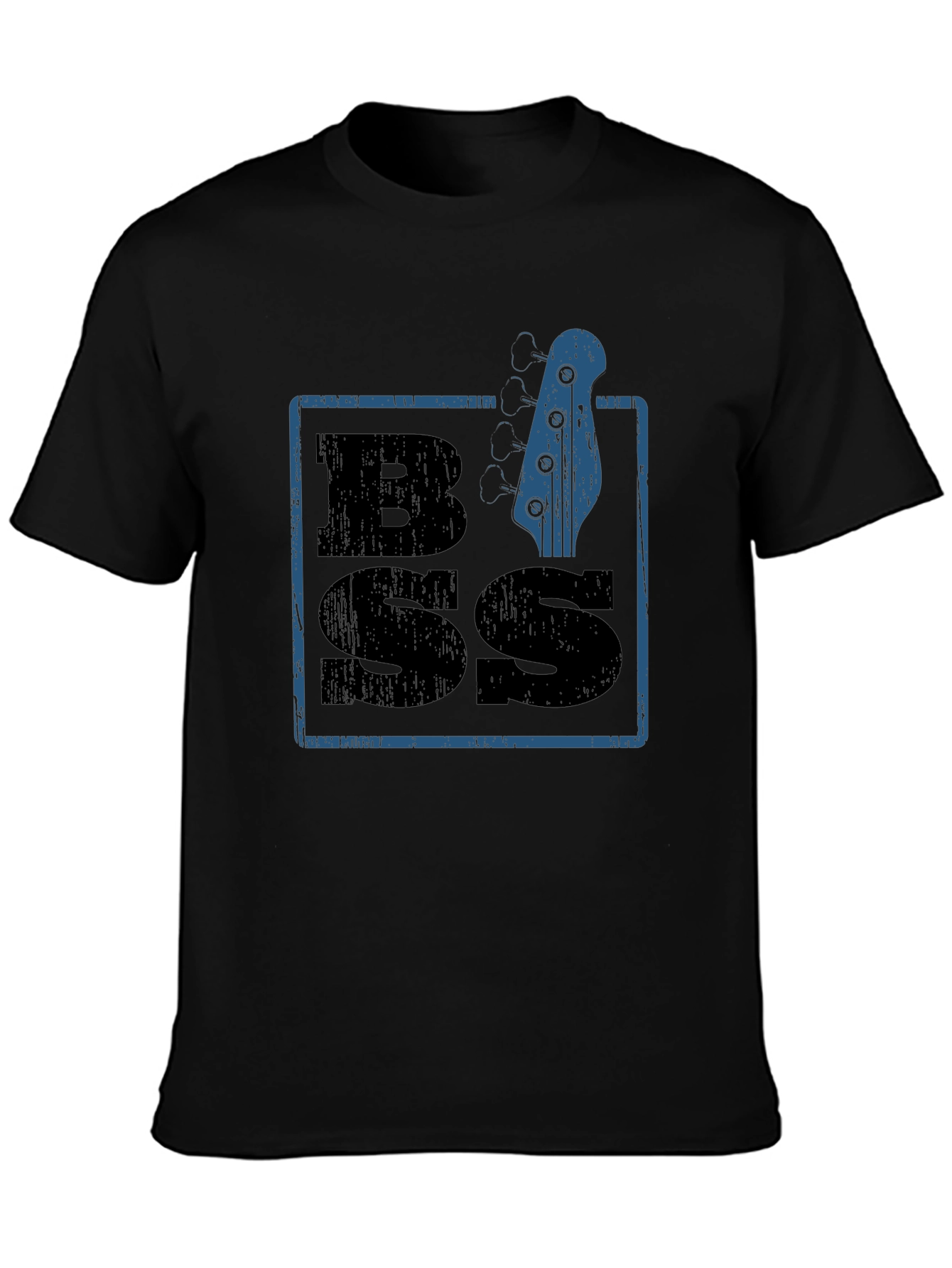 Bass Guitar T-Shirt - Black