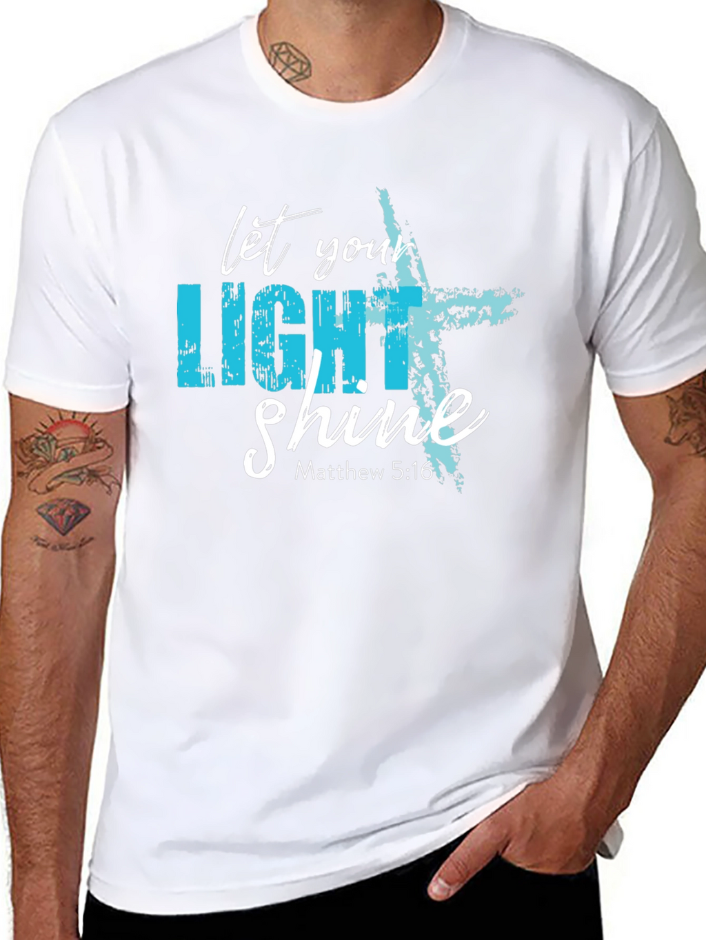 Let Your Light Shine Graphic Tee
