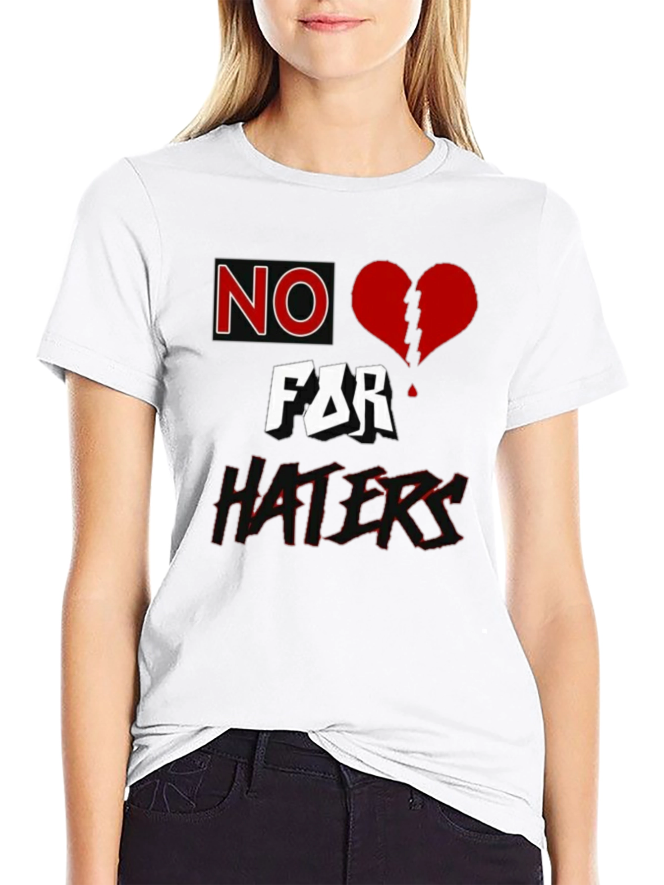 No Love for Haters Graphic T-Shirt