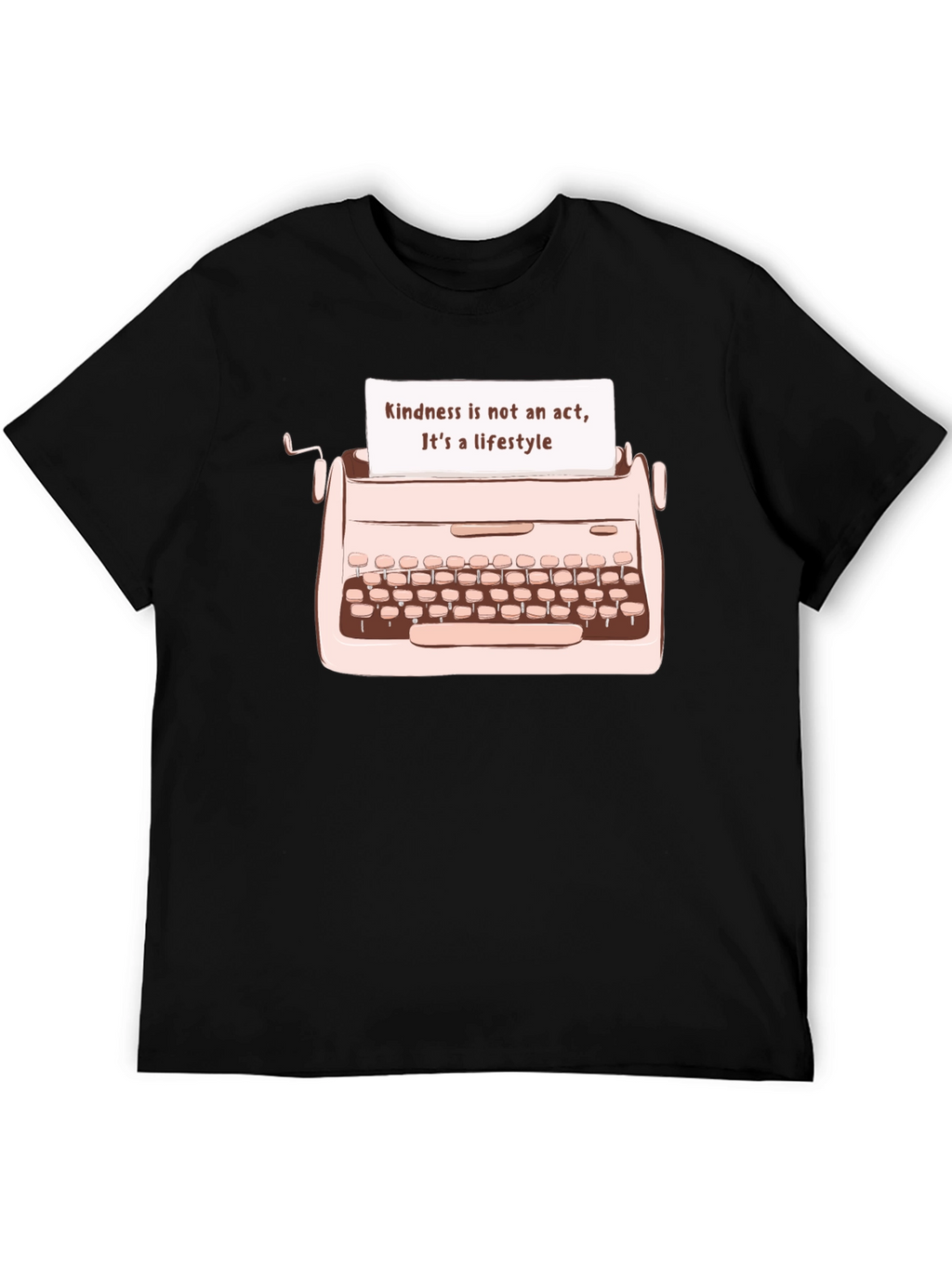 Kindness Lifestyle Black T-Shirt