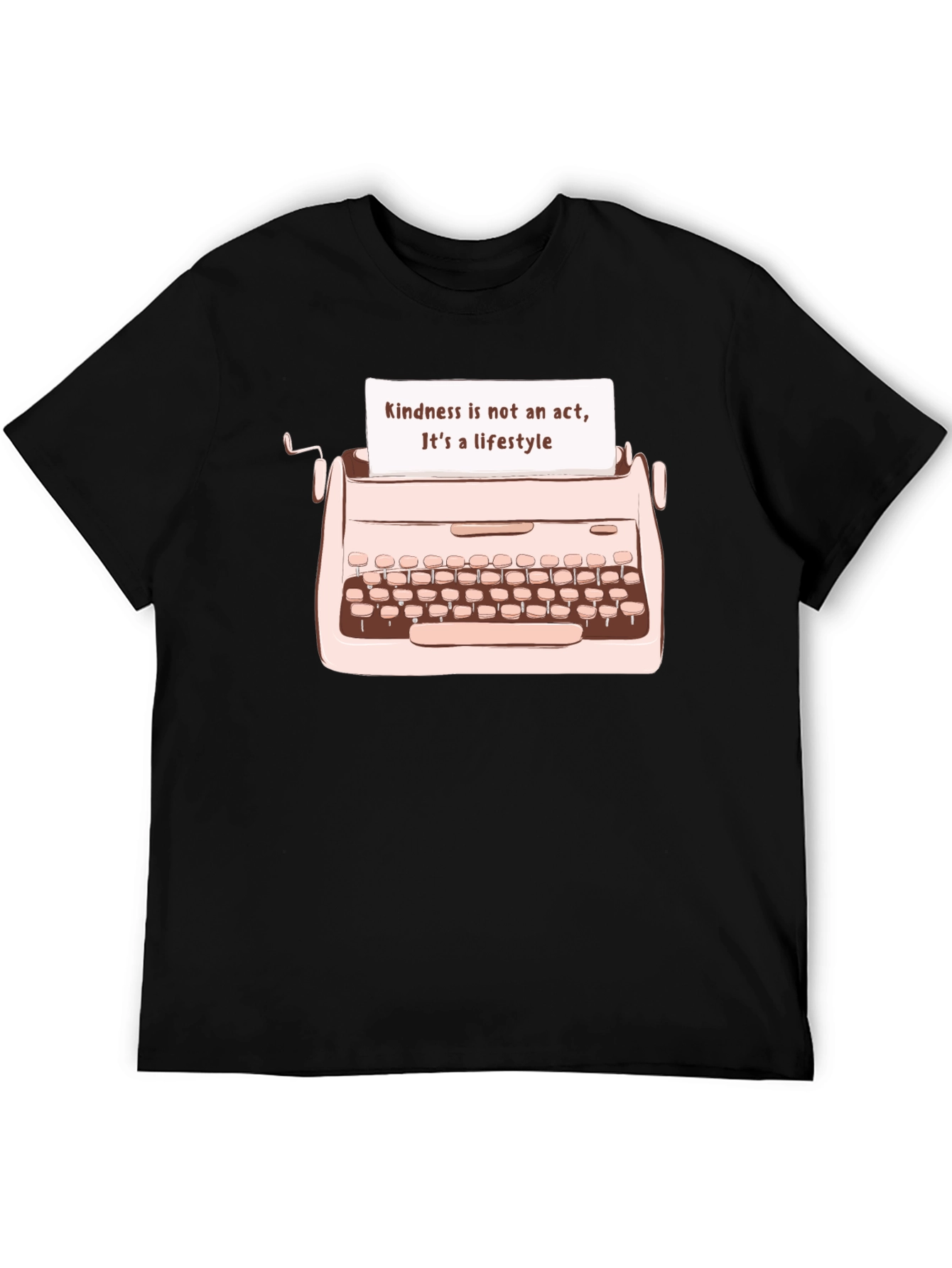 Kindness Lifestyle Black T-Shirt