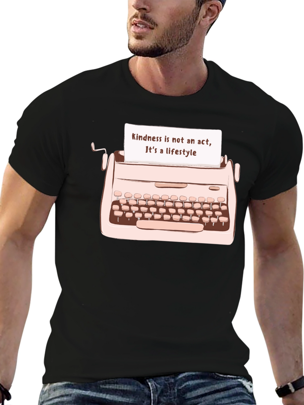 Kindness Lifestyle Black T-Shirt