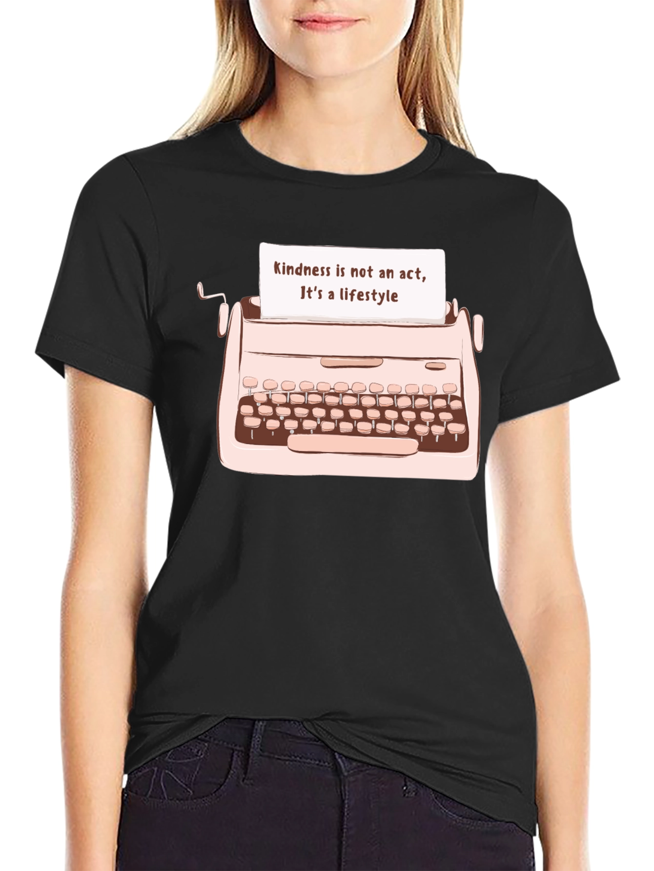Kindness Lifestyle Black T-Shirt