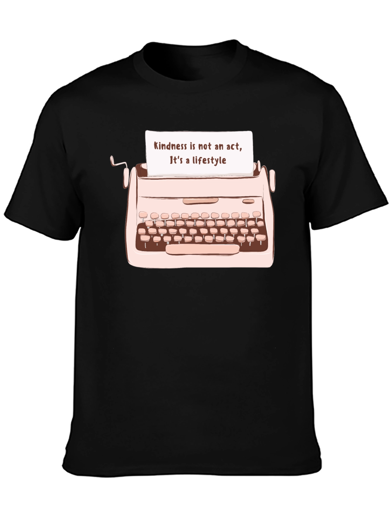 Kindness Lifestyle Black T-Shirt