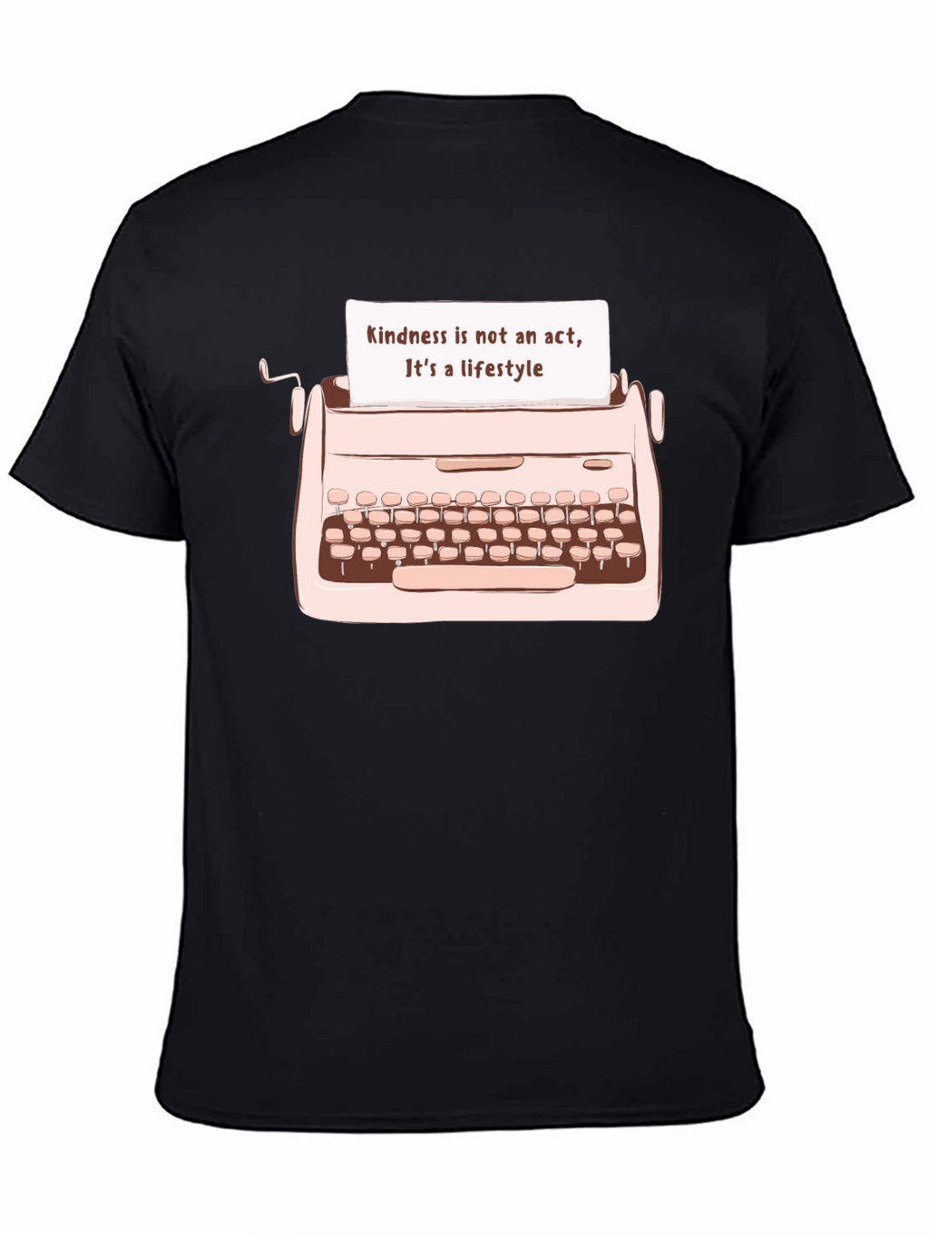 Kindness Lifestyle Black T-Shirt