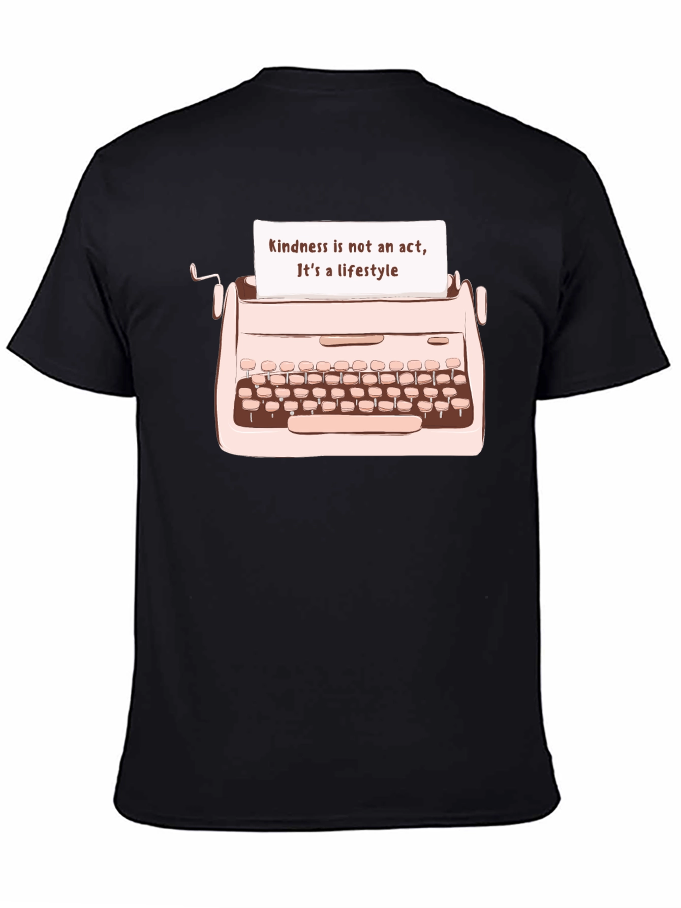 Kindness Lifestyle Black T-Shirt