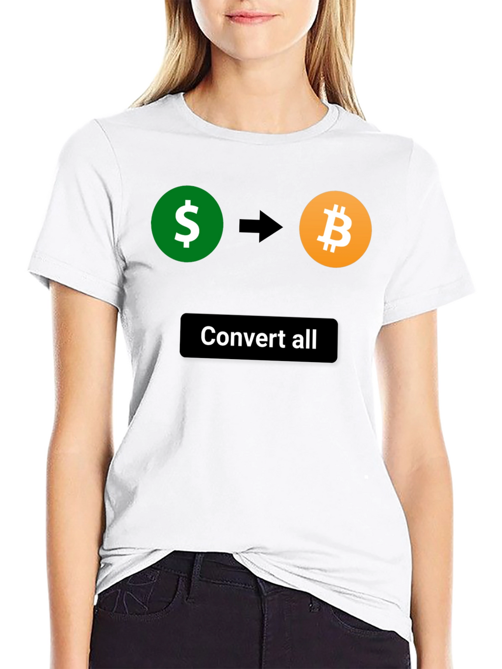Convert All Bitcoin T-Shirt
