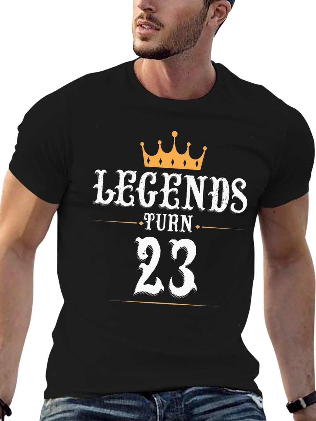 Legends Turn 23 T-Shirt - Birthday Gift