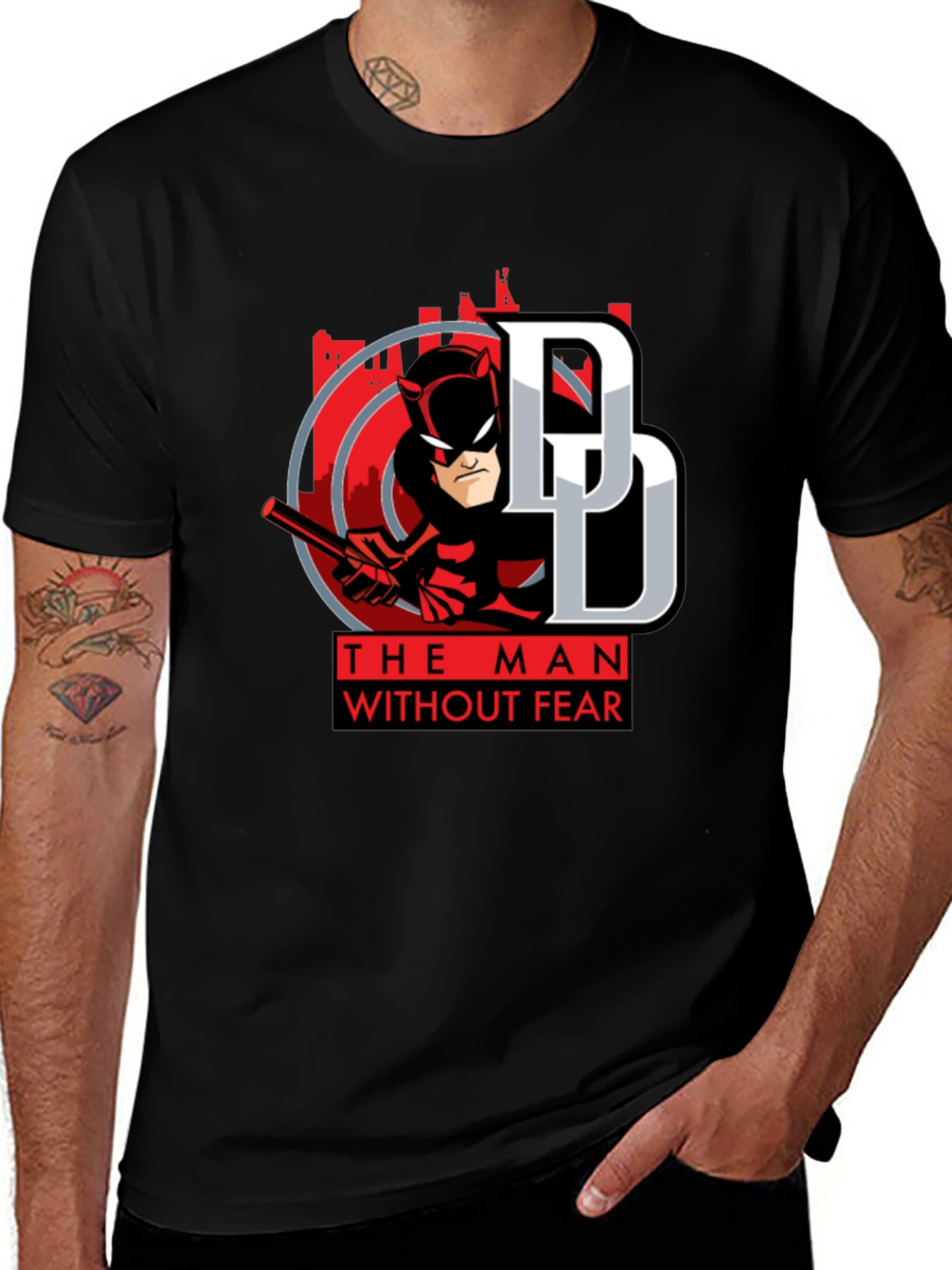 Daredevil The Man Without Fear Graphic T-Shirt