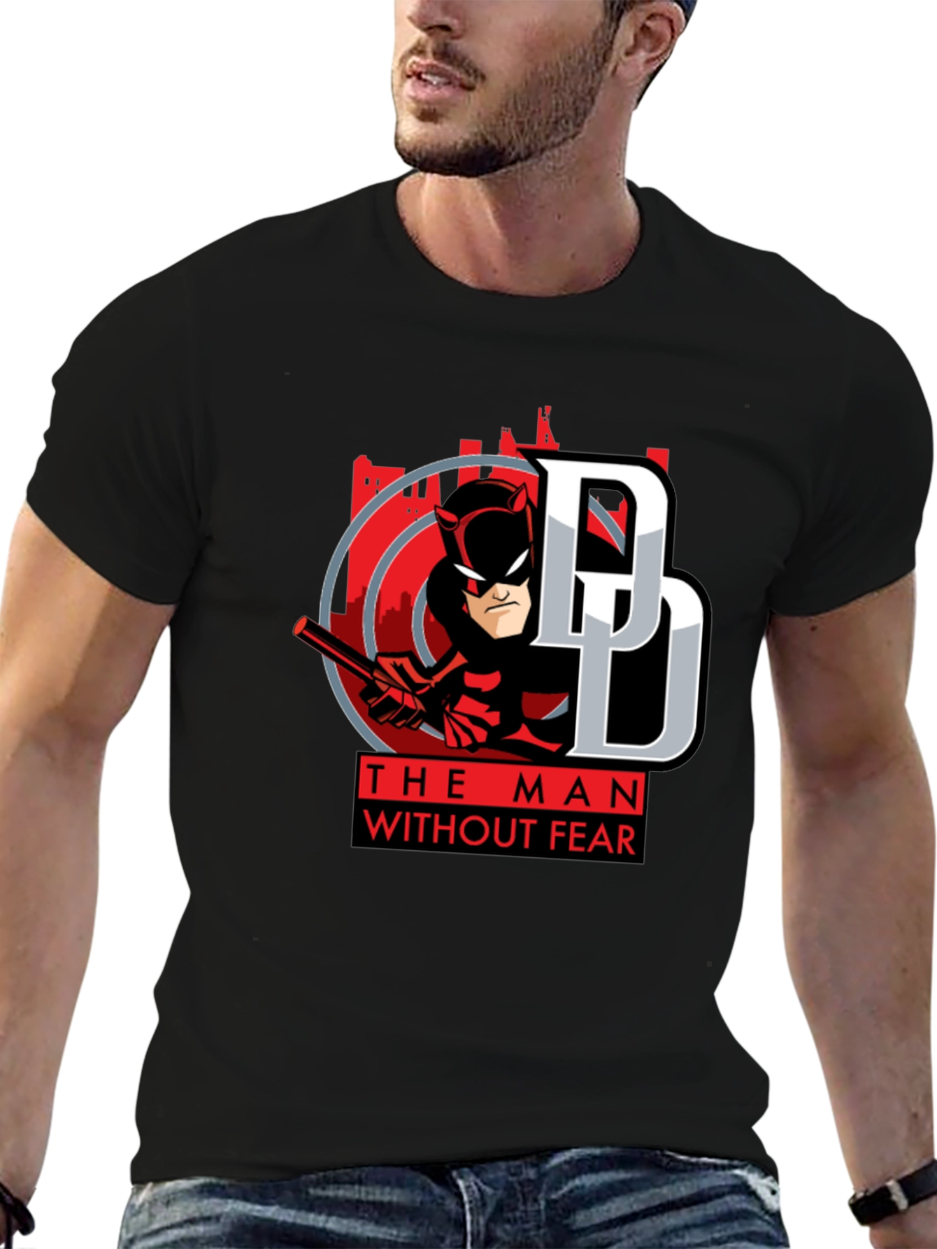 Daredevil The Man Without Fear Graphic T-Shirt