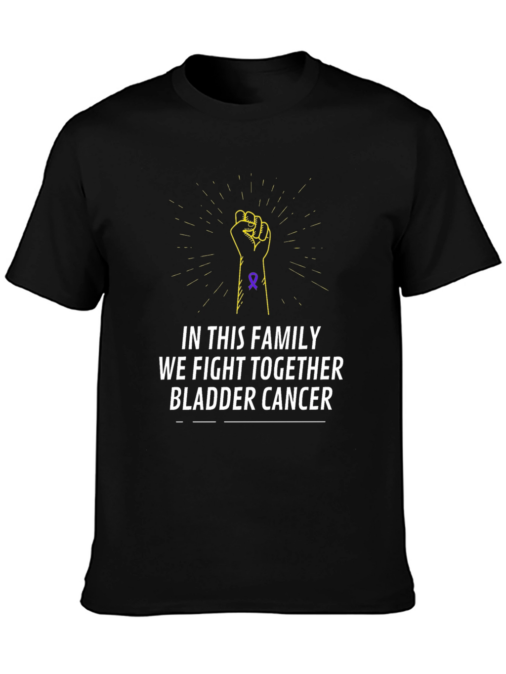 Bladder Cancer Awareness Tee - Family Support Shirt