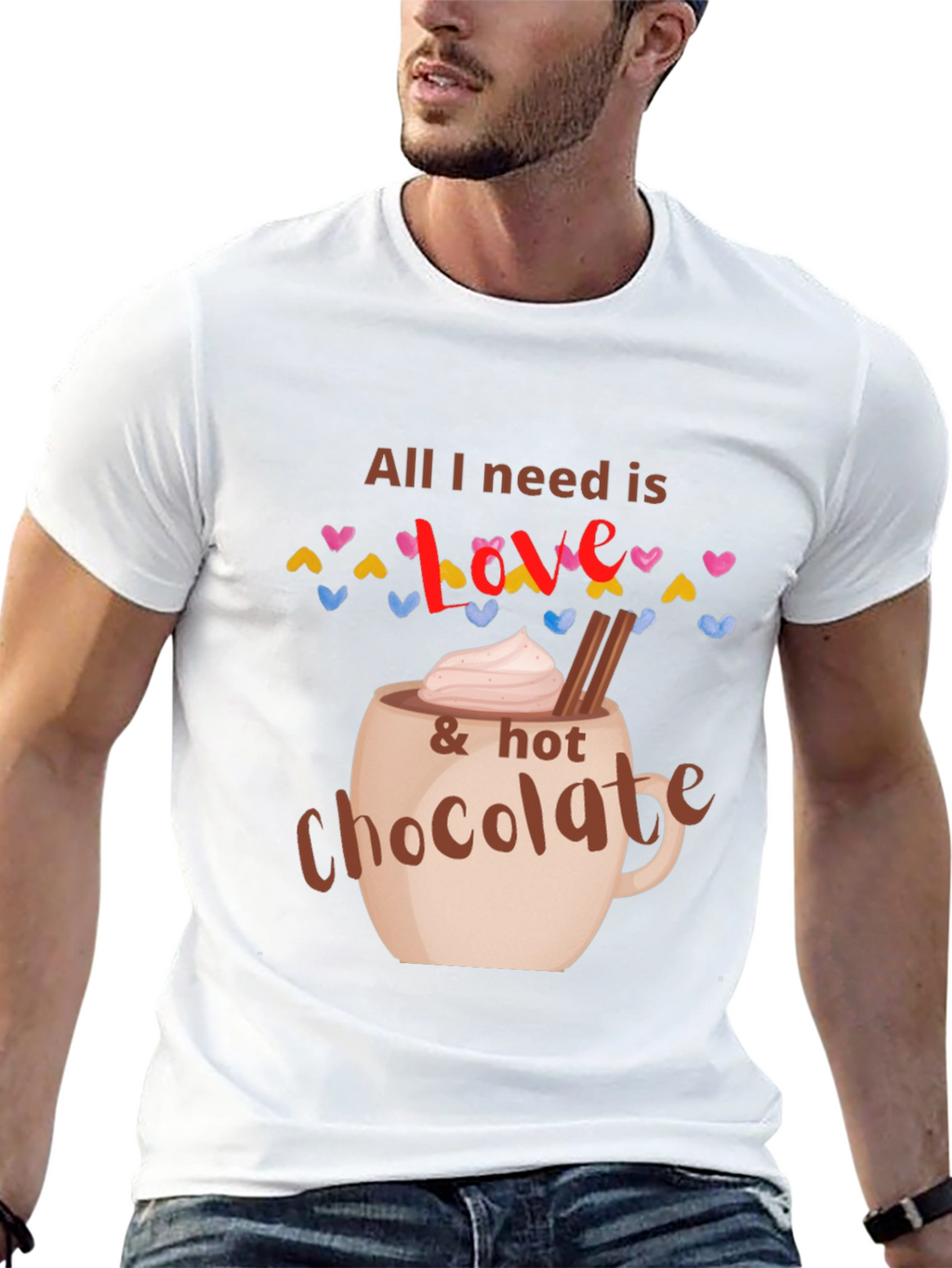 Love & Hot Chocolate Graphic Tee