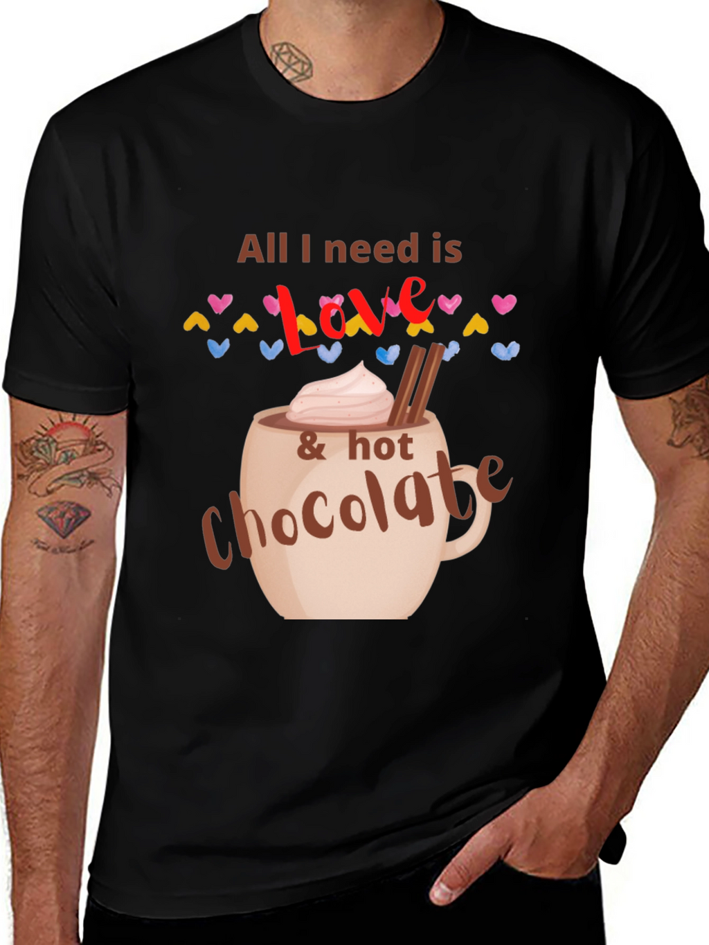 Love & Hot Chocolate Graphic Tee