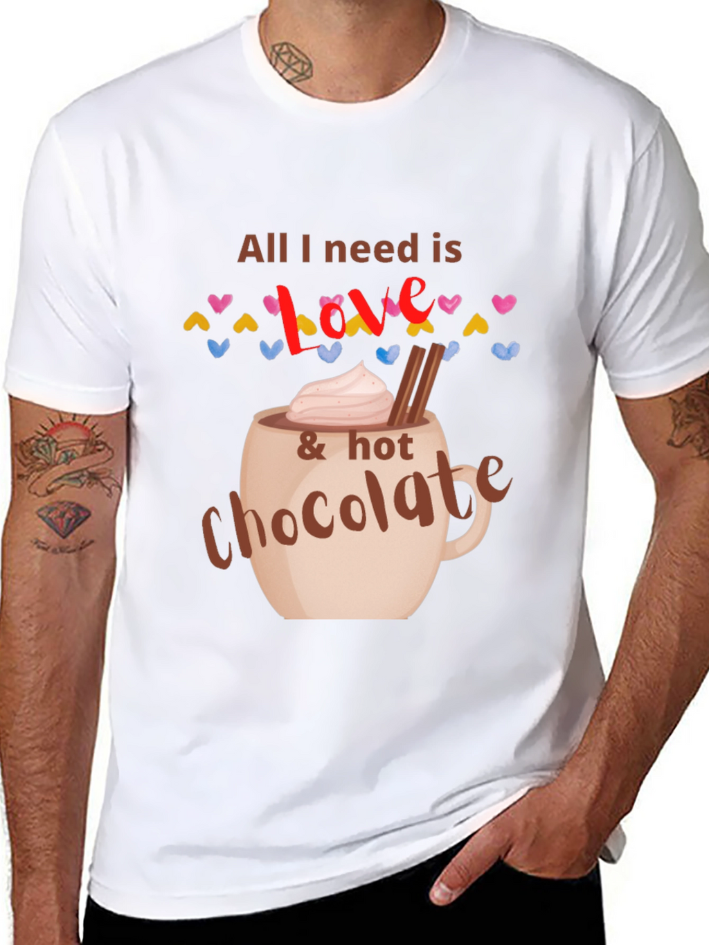 Love & Hot Chocolate Graphic Tee