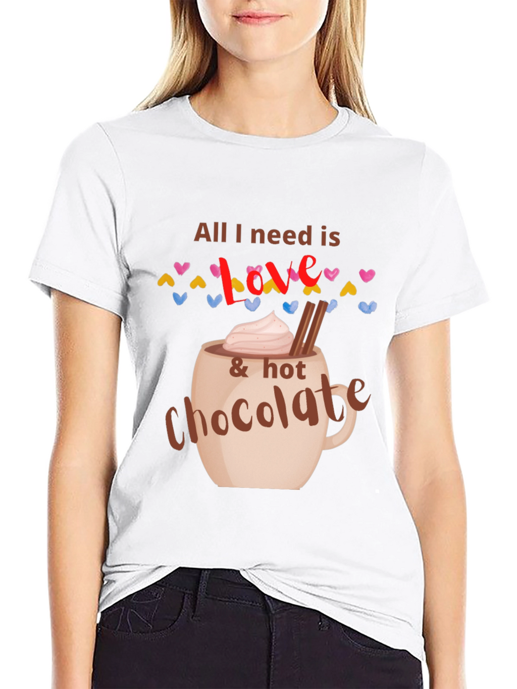 Love & Hot Chocolate Graphic Tee